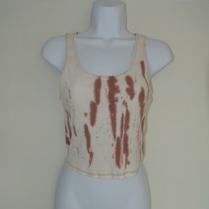 Tie Dye Tank Crop Top